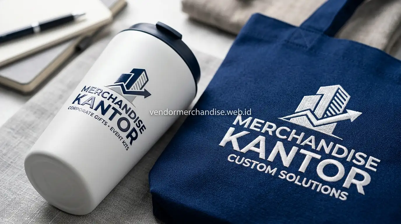 proses personalisasi desain logo pada seminar kit
