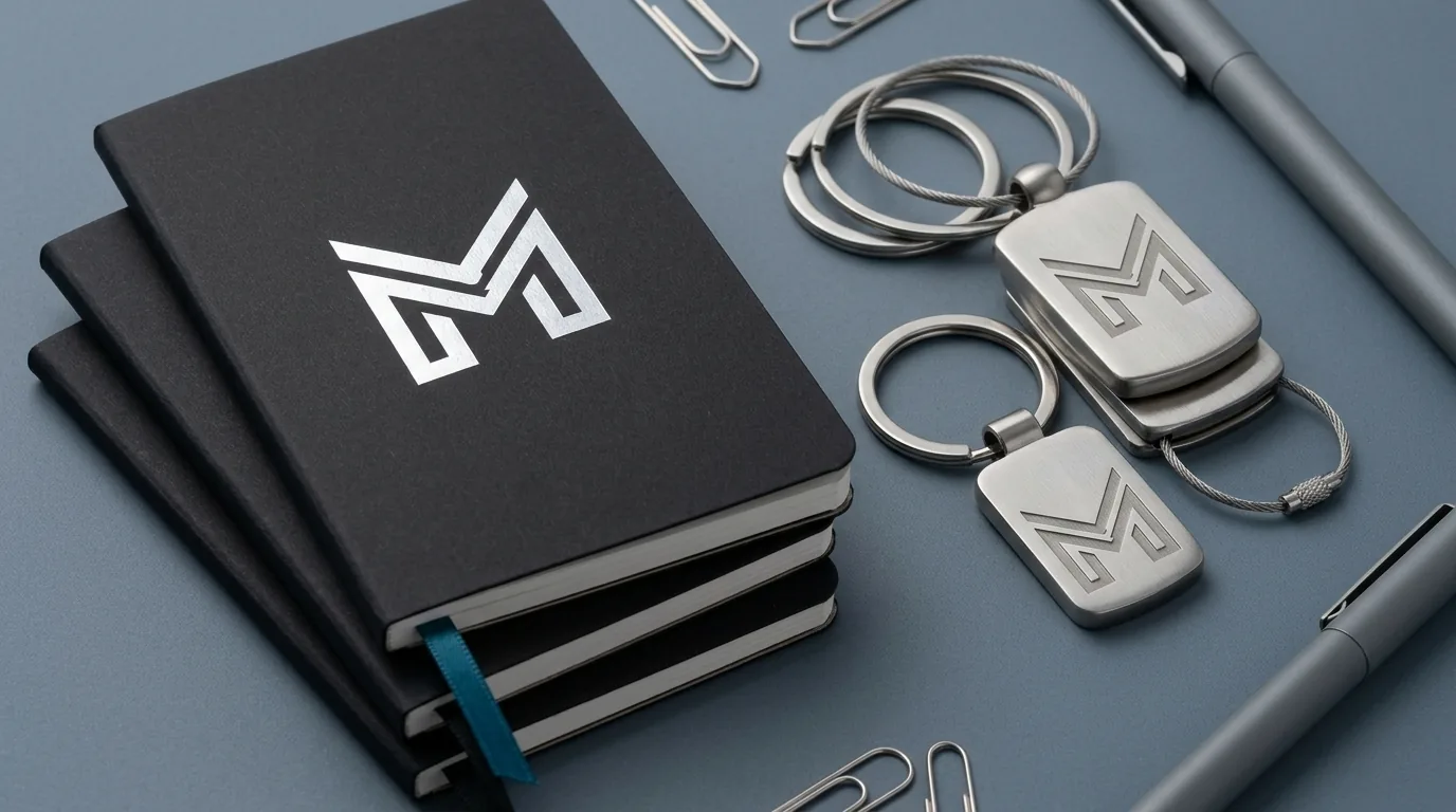 Merchandise promosi custom logo untuk event perusahaan Merchandise Kantor