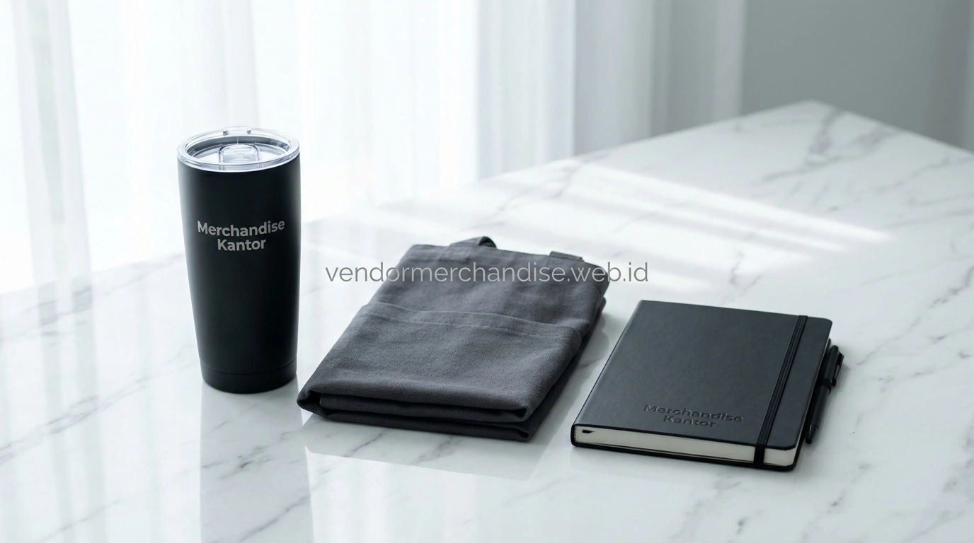paket merchandise seminar custom logo untuk peserta acara