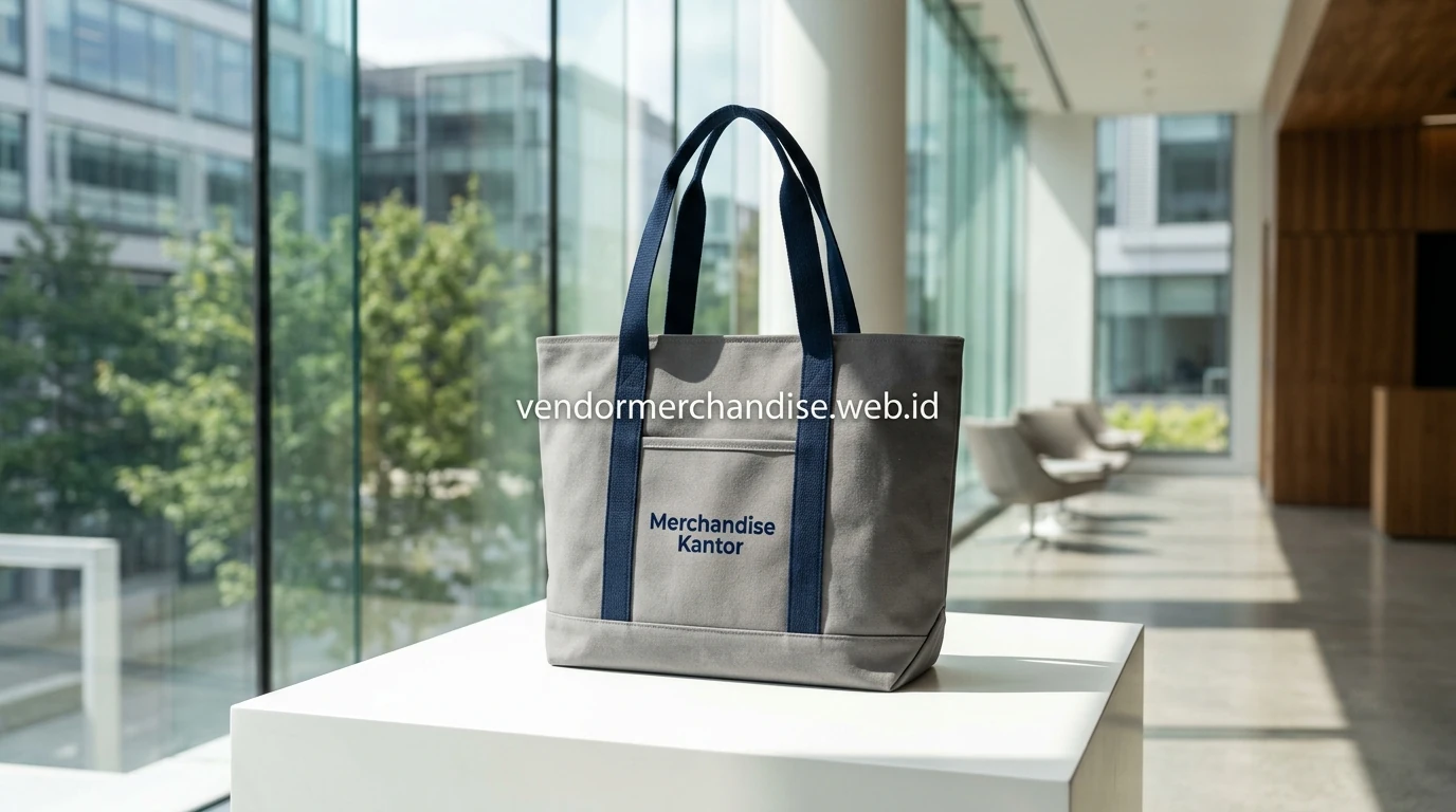 tas merchandise custom logo untuk event dan promosi perusahaan