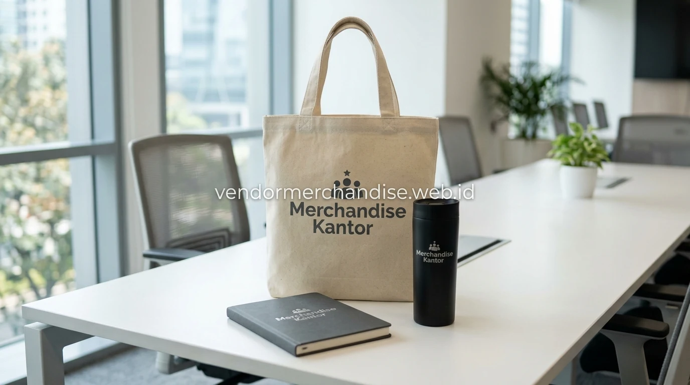 tumbler, notebook, dan tas dalam satu set seminar kit