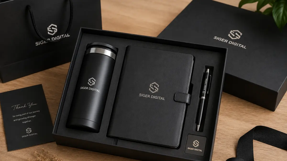 Set merchandise kantor premium untuk corporate gift