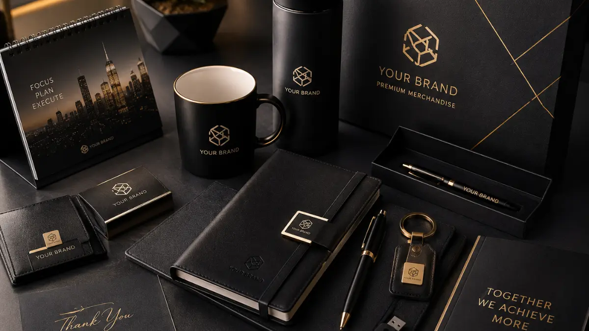 Paket Merchandise Kantor Premium Eksklusif